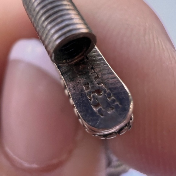 Silpada antique Sterling Silver Multi Strand Toggle  OTTOMAN style Bracelet 27g - Picture 5 of 13